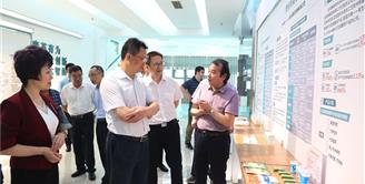 省经信厅副厅长刘少敏一行到丝丽雅调研