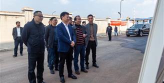 市委常委、屏山县委书记廖文彬一行到丝丽雅集团考察调研